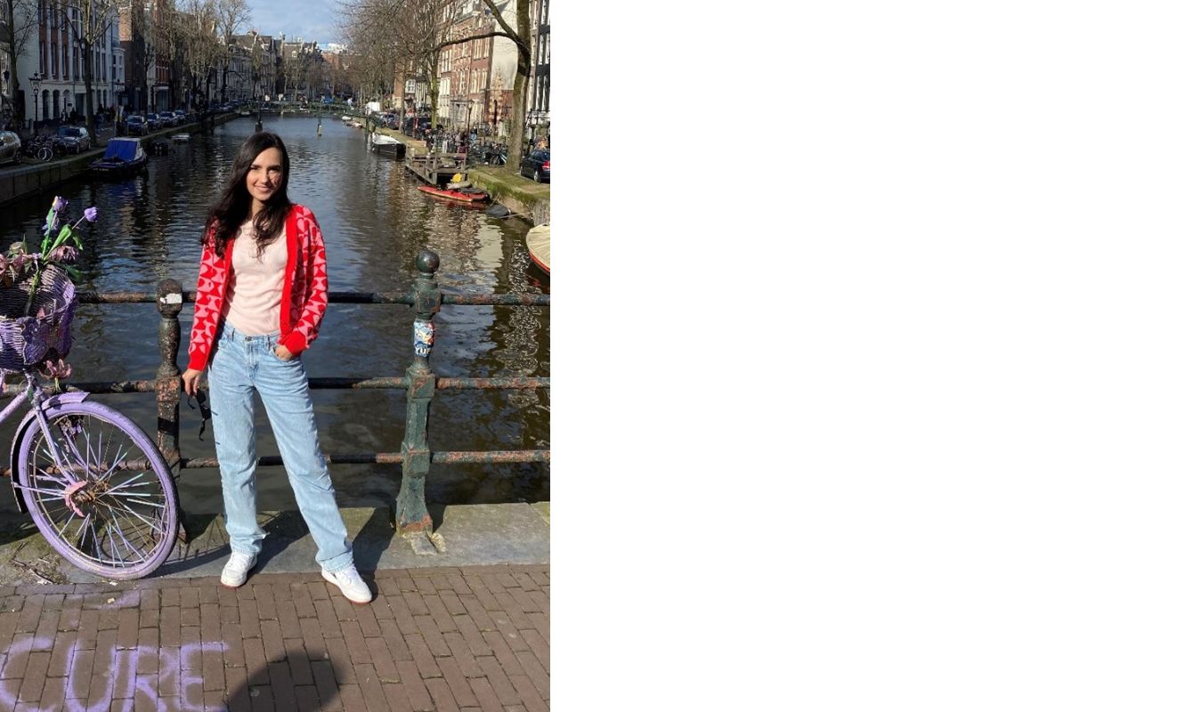 Rachel van Harmelen in Amsterdam