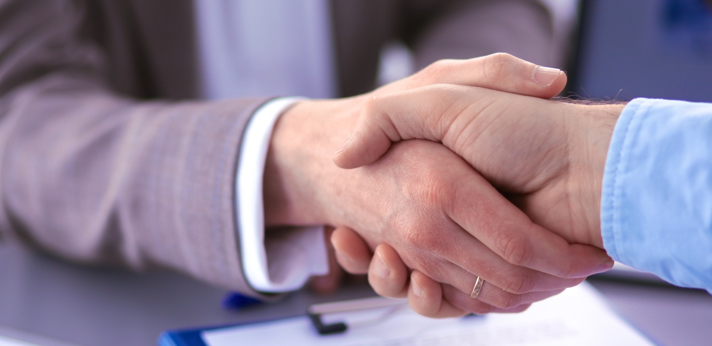 Meeting Handshake Sales